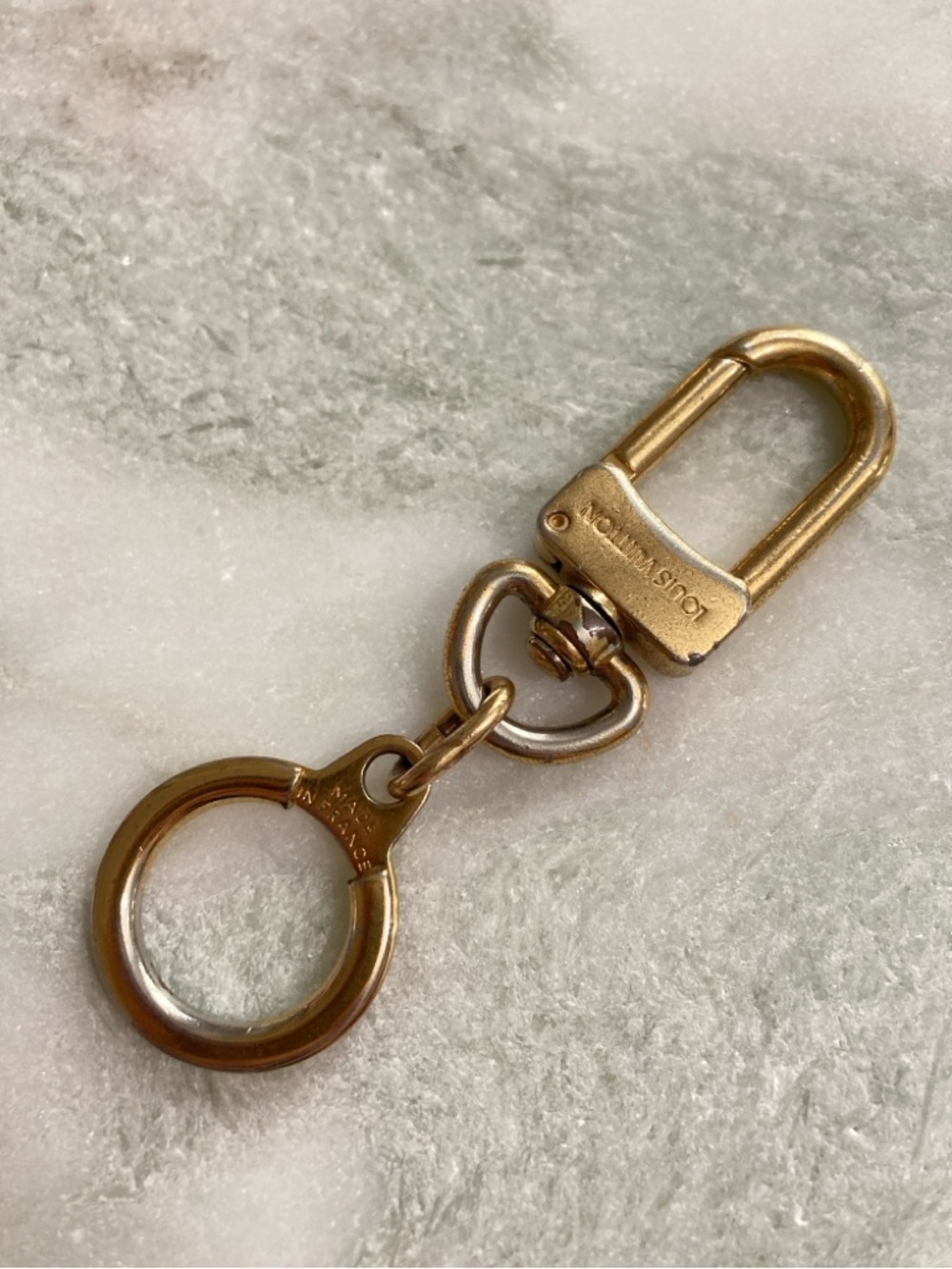 Louis Vuitton Anokre Anneau Cles Bolt Key Holder & Pochette Strap Extender